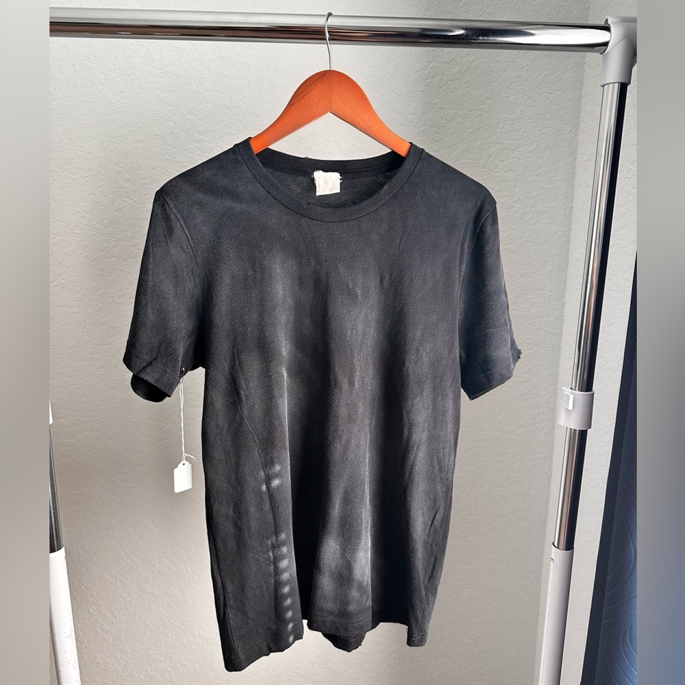 Distressed Alashan & Vintage Black T-Shirt